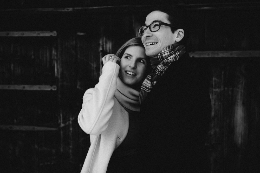 Babybauchshooting im winterlichen Allgäu