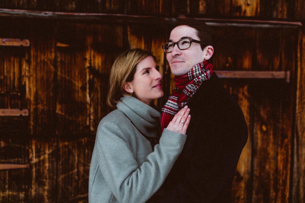 Babybauchshooting im winterlichen Allgäu