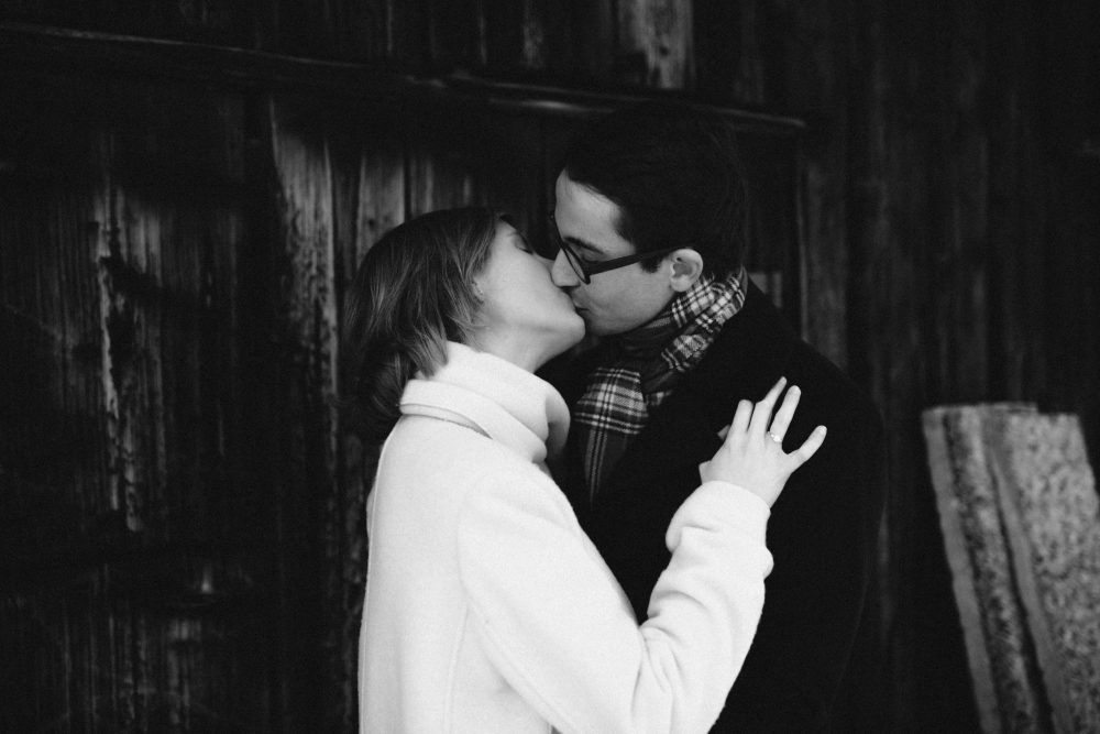 Babybauchshooting im winterlichen Allgäu