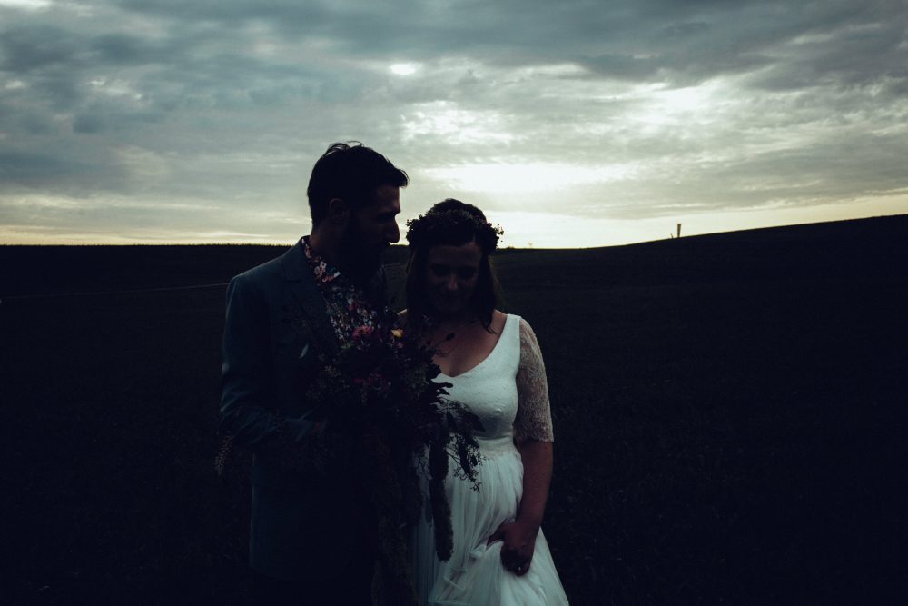 1001 Origami Kraniche auf der Scheunenhochzeit AmVieh-Theater / Schwindegg