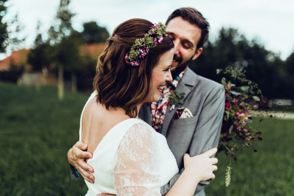 1001 Origami Kraniche auf der Scheunenhochzeit AmVieh-Theater / Schwindegg
