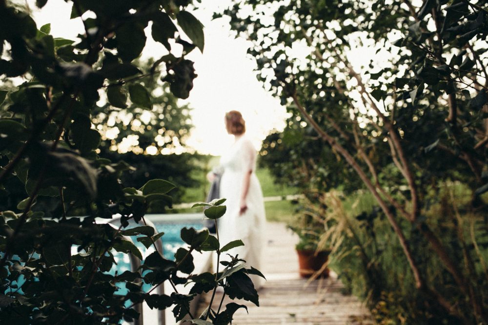 1001 Origami Kraniche auf der Scheunenhochzeit AmVieh-Theater / Schwindegg