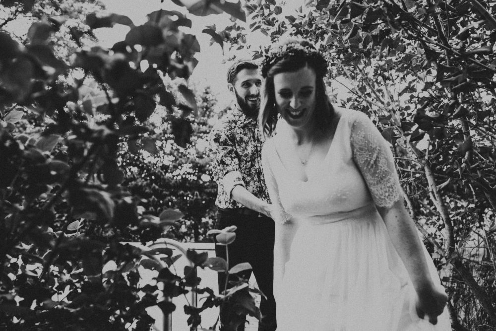 1001 Origami Kraniche auf der Scheunenhochzeit AmVieh-Theater / Schwindegg