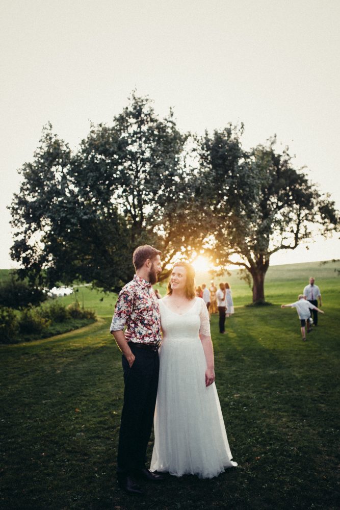 1001 Origami Kraniche auf der Scheunenhochzeit AmVieh-Theater / Schwindegg