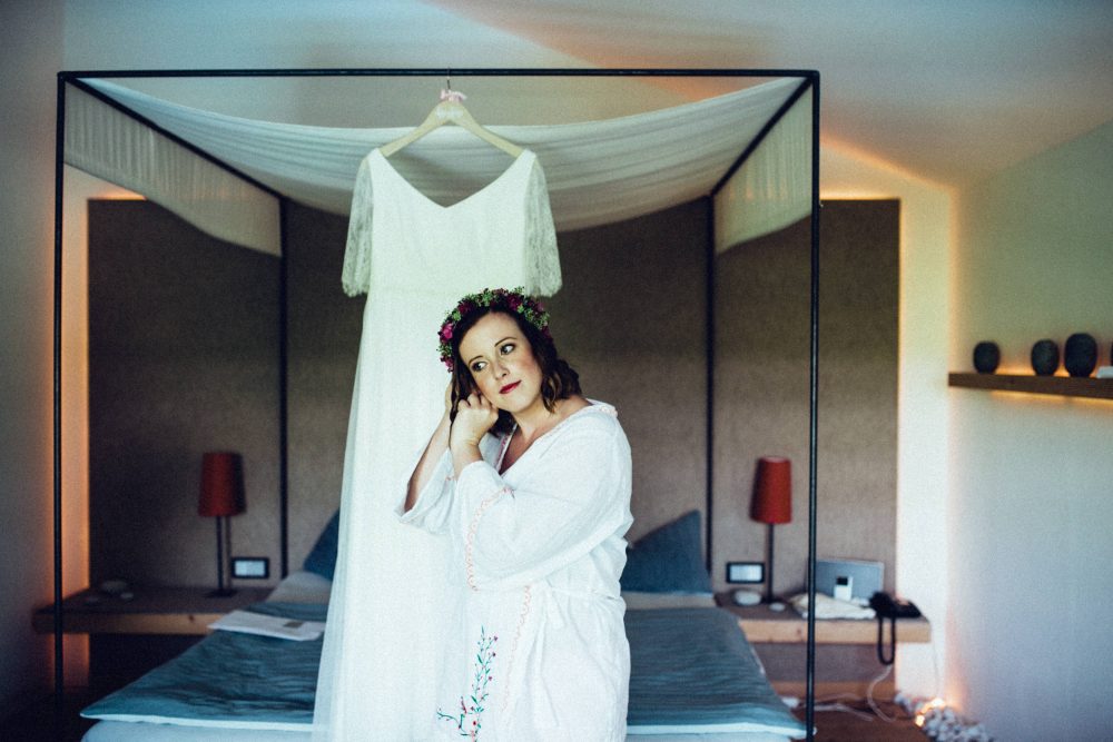 1001 Origami Kraniche auf der Scheunenhochzeit AmVieh-Theater / Schwindegg