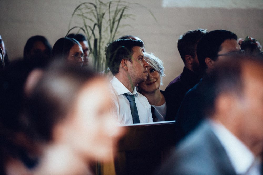 1001 Origami Kraniche auf der Scheunenhochzeit AmVieh-Theater / Schwindegg