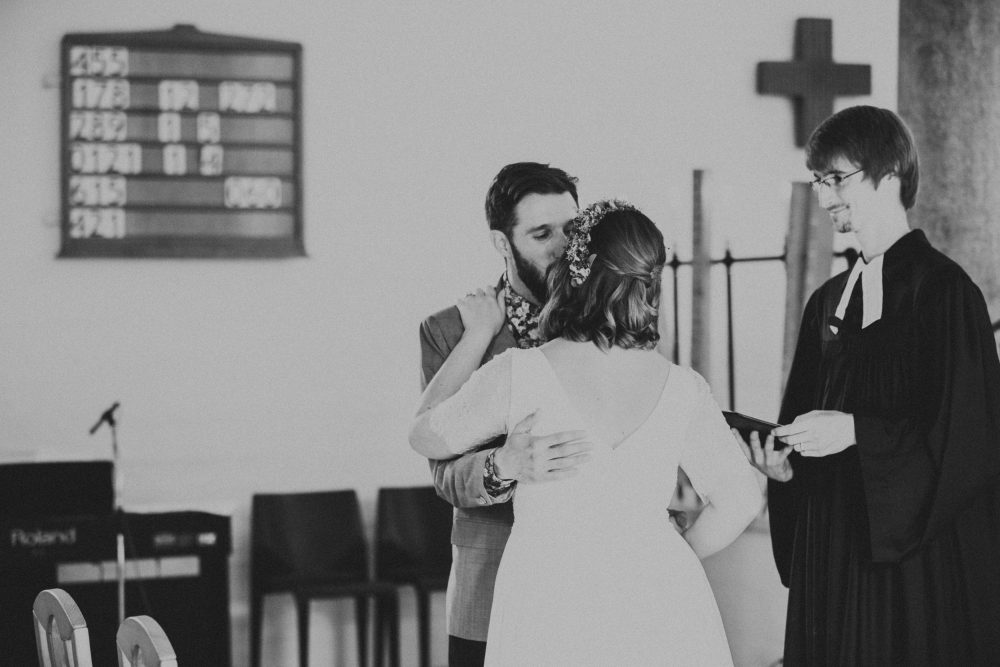 1001 Origami Kraniche auf der Scheunenhochzeit AmVieh-Theater / Schwindegg