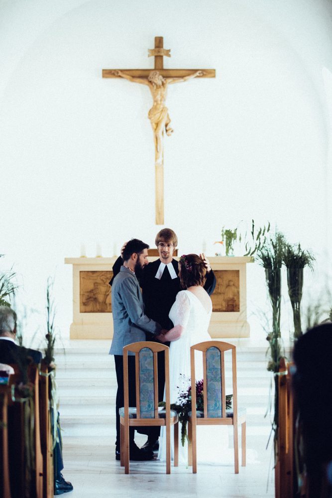 1001 Origami Kraniche auf der Scheunenhochzeit AmVieh-Theater / Schwindegg