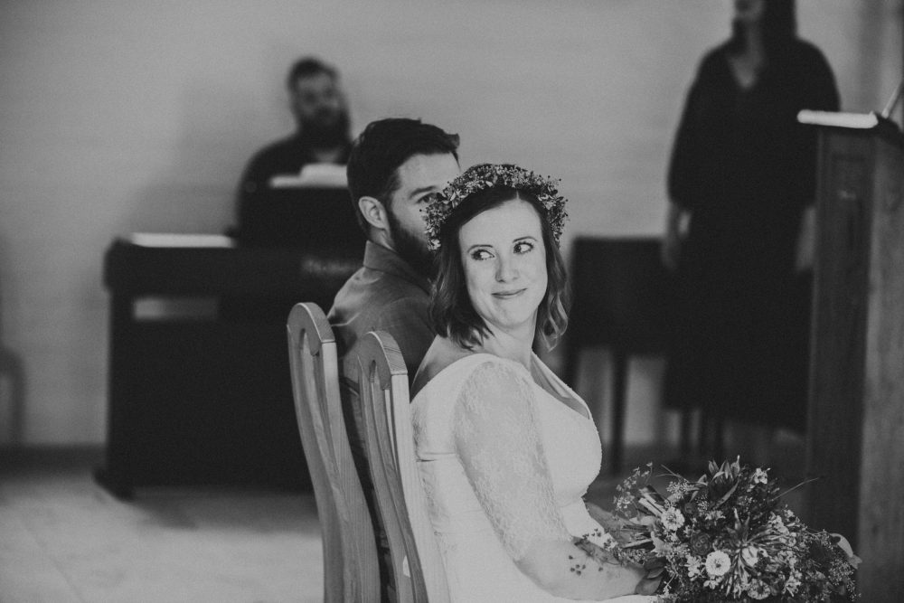 1001 Origami Kraniche auf der Scheunenhochzeit AmVieh-Theater / Schwindegg