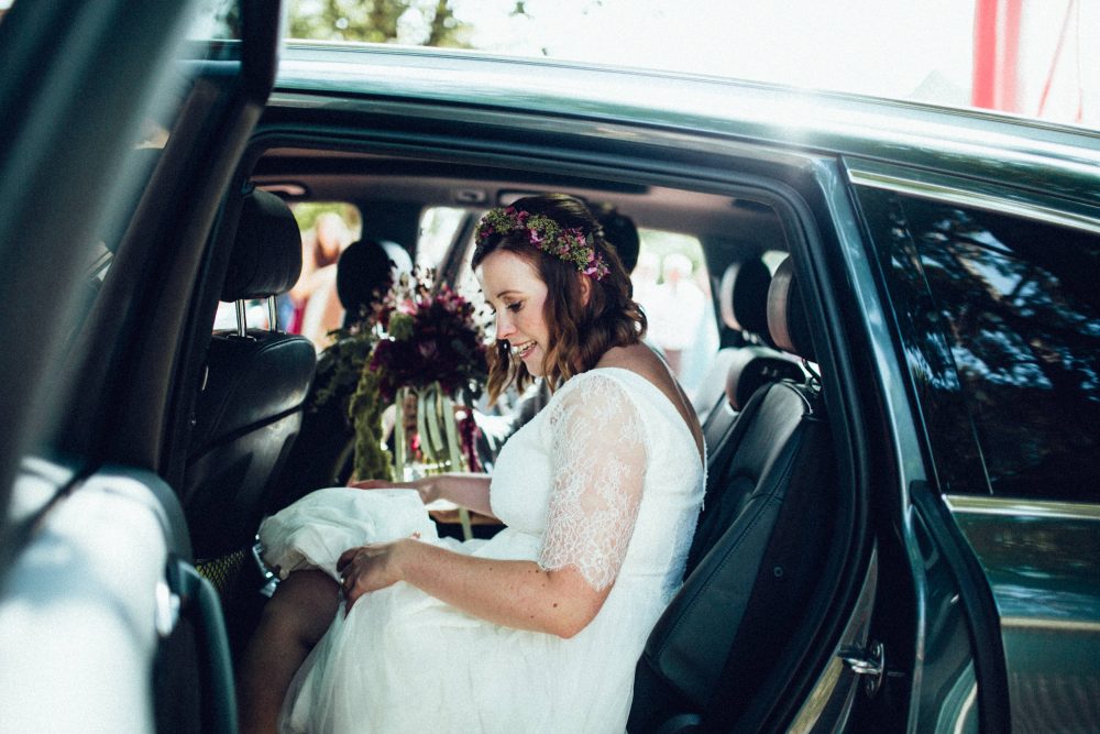 1001 Origami Kraniche auf der Scheunenhochzeit AmVieh-Theater / Schwindegg