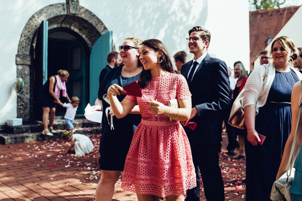 1001 Origami Kraniche auf der Scheunenhochzeit AmVieh-Theater / Schwindegg