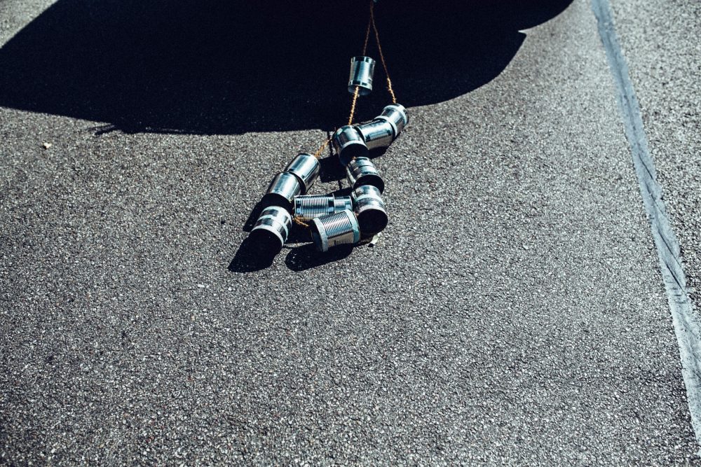 1001 Origami Kraniche auf der Scheunenhochzeit AmVieh-Theater / Schwindegg