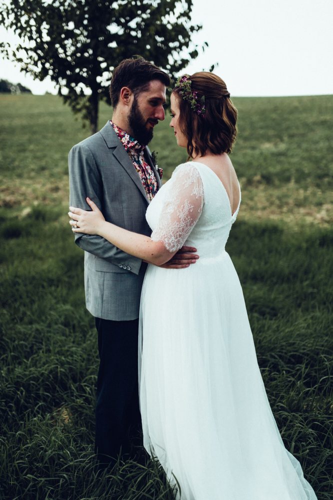 1001 Origami Kraniche auf der Scheunenhochzeit AmVieh-Theater / Schwindegg
