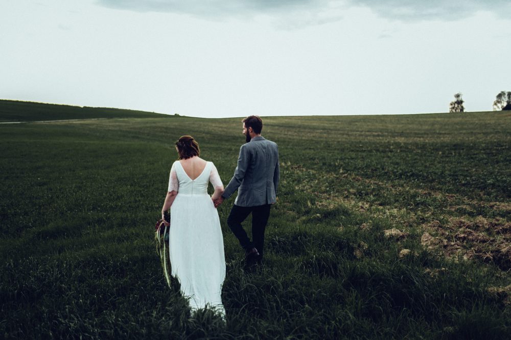 1001 Origami Kraniche auf der Scheunenhochzeit AmVieh-Theater / Schwindegg
