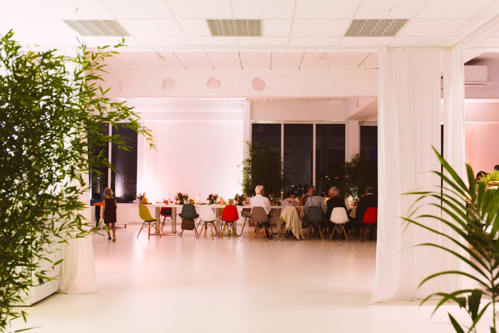 Gleichgeschlechtliche Hochzeit im Skyloftstudio München