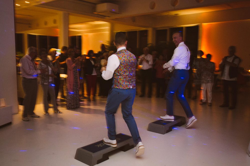 Gleichgeschlechtliche Hochzeit im Skyloftstudio München