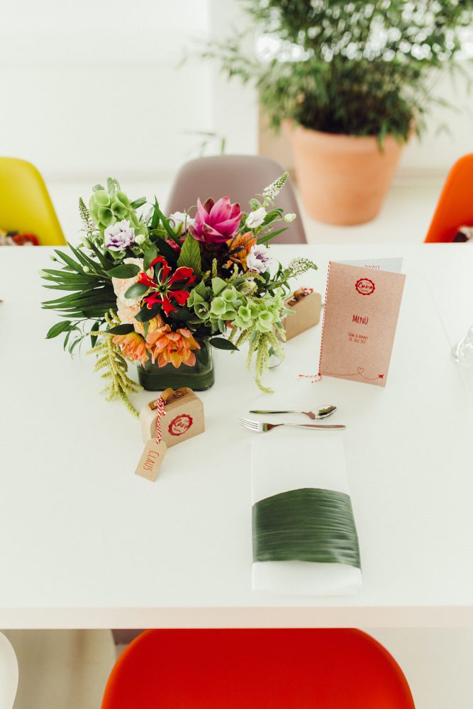 Gleichgeschlechtliche Hochzeit im Skyloftstudio München
