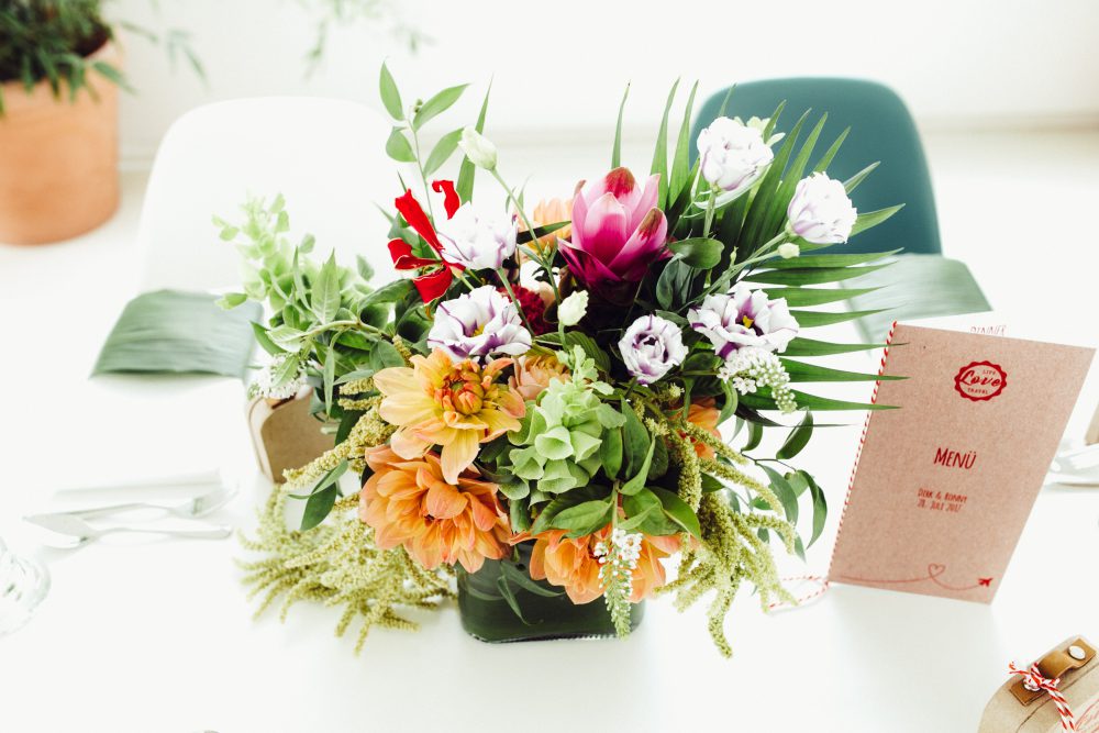 Gleichgeschlechtliche Hochzeit im Skyloftstudio München