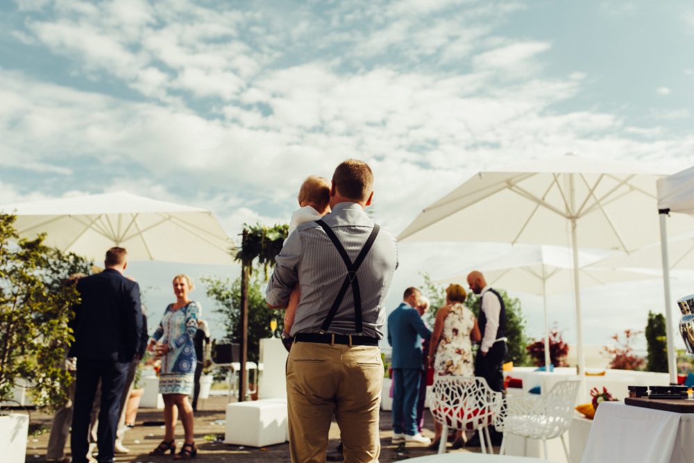 Gleichgeschlechtliche Hochzeit im Skyloftstudio München