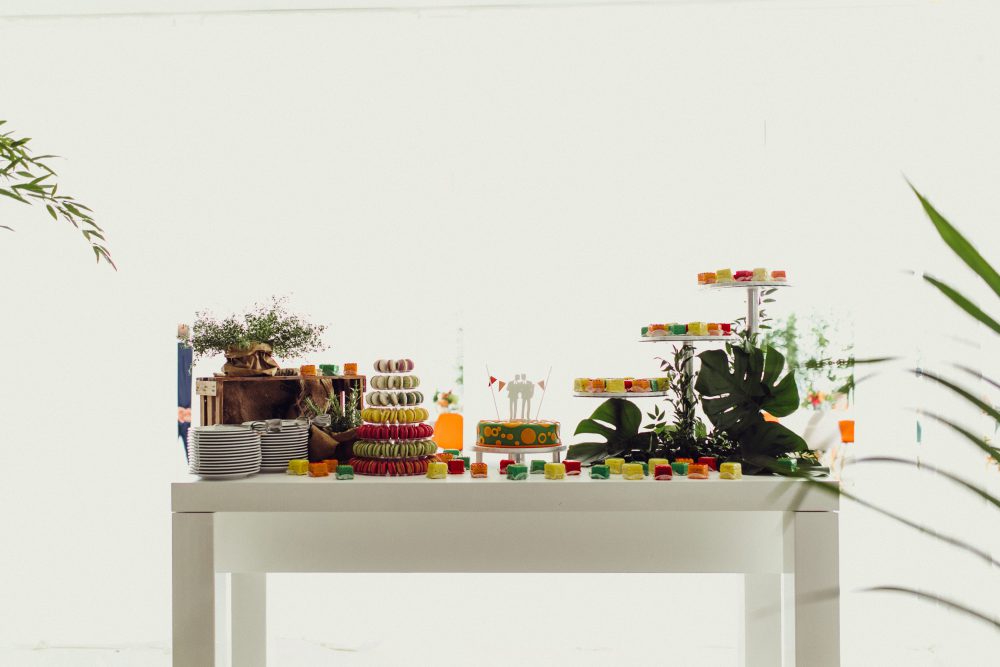 Gleichgeschlechtliche Hochzeit im Skyloftstudio München