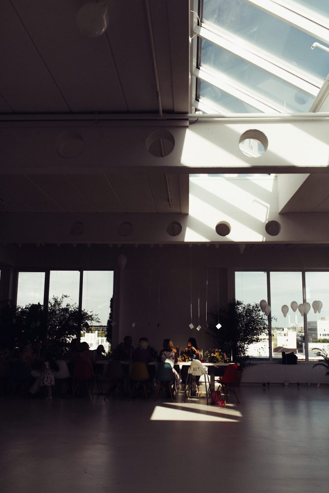 Gleichgeschlechtliche Hochzeit im Skyloftstudio München