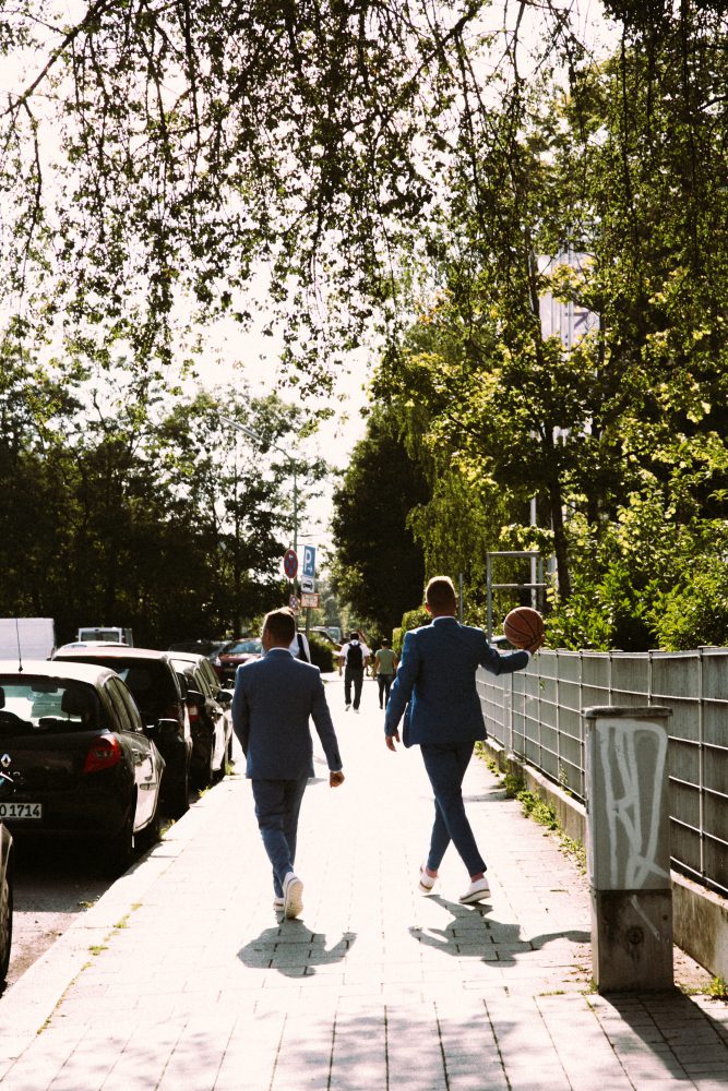 Gleichgeschlechtliche Hochzeit im Skyloftstudio München