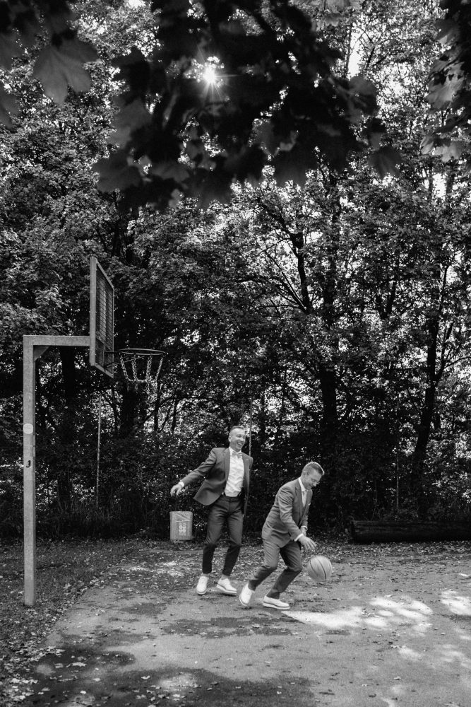 Gleichgeschlechtliche Hochzeit im Skyloftstudio München