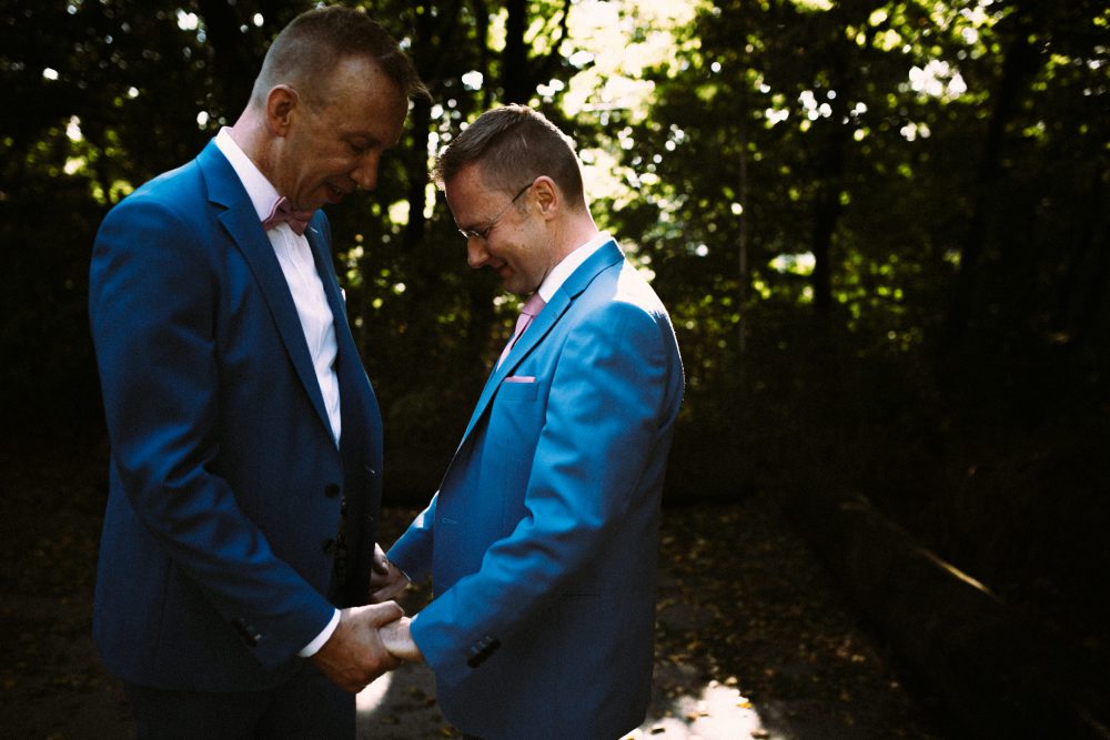 Gleichgeschlechtliche Hochzeit im Skyloftstudio München