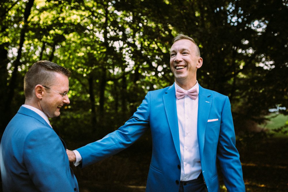Gleichgeschlechtliche Hochzeit im Skyloftstudio München