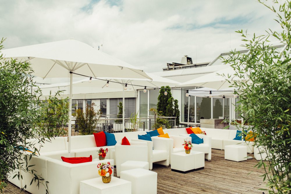 Gleichgeschlechtliche Hochzeit im Skyloftstudio München