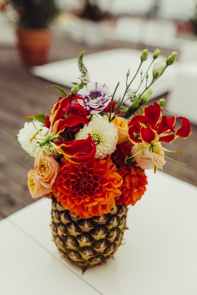 Gleichgeschlechtliche Hochzeit im Skyloftstudio München