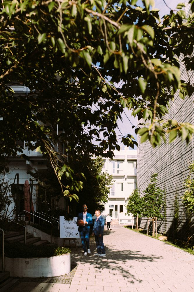 Gleichgeschlechtliche Hochzeit im Skyloftstudio München
