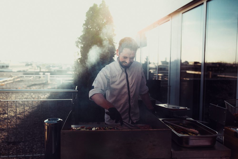 Gleichgeschlechtliche Hochzeit im Skyloftstudio München