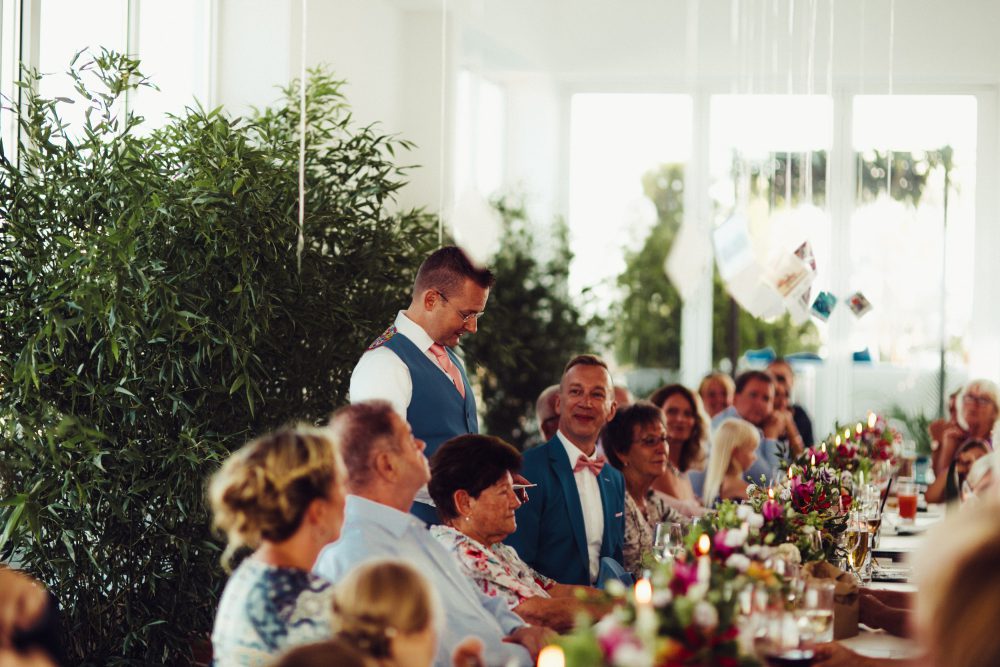 Gleichgeschlechtliche Hochzeit im Skyloftstudio München