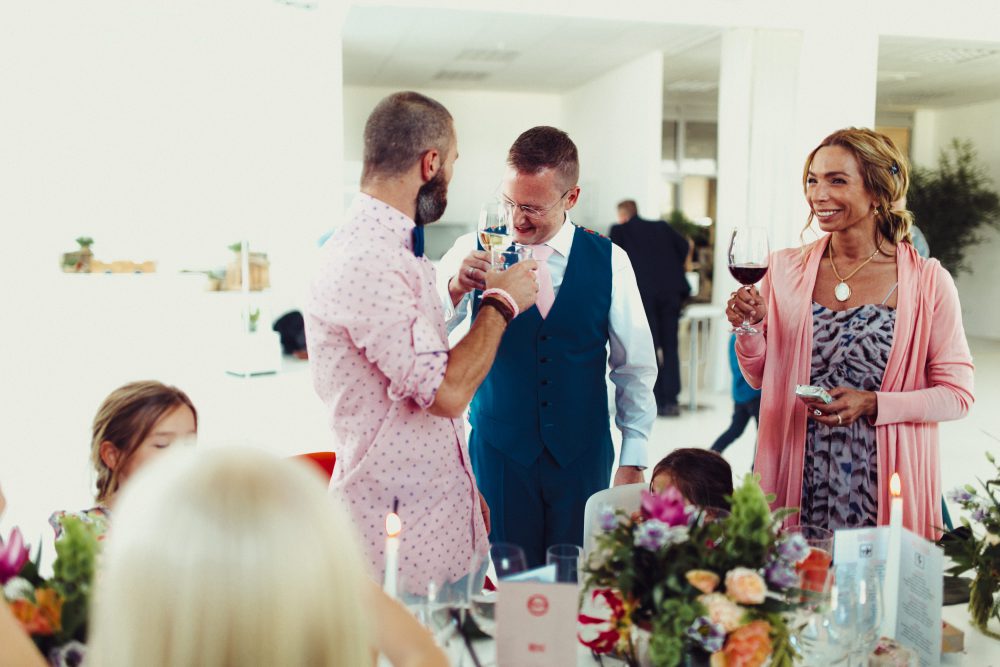 Gleichgeschlechtliche Hochzeit im Skyloftstudio München