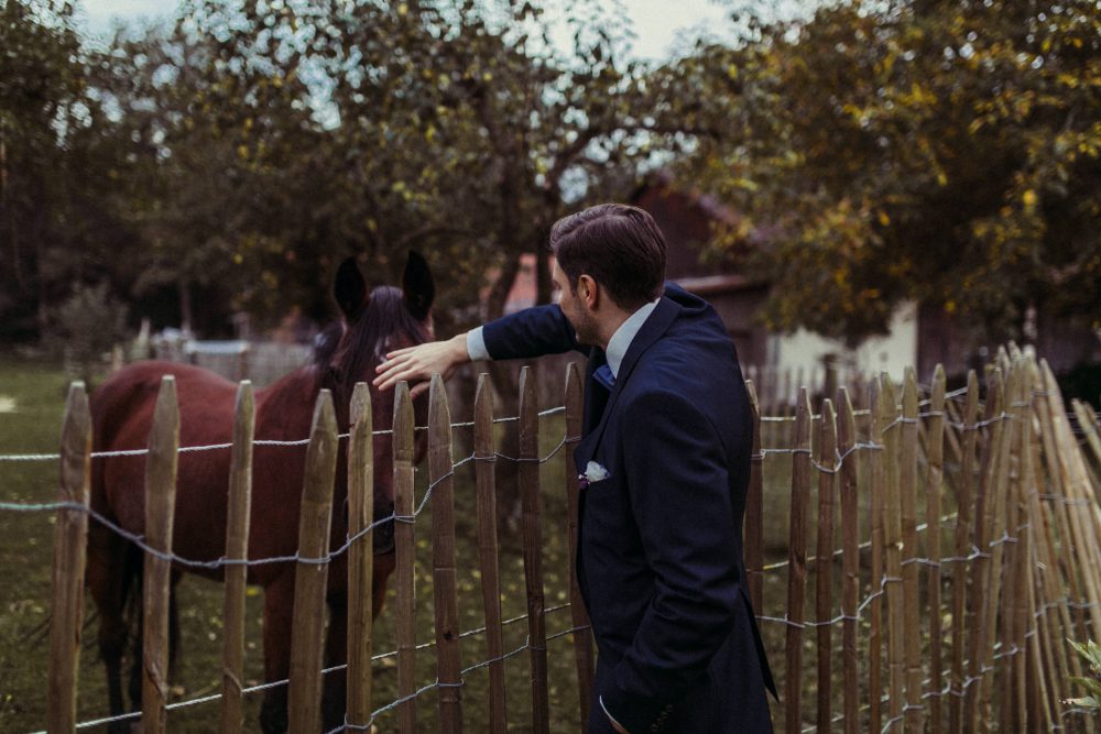 Freie Trauung im Garten der alten Tenne