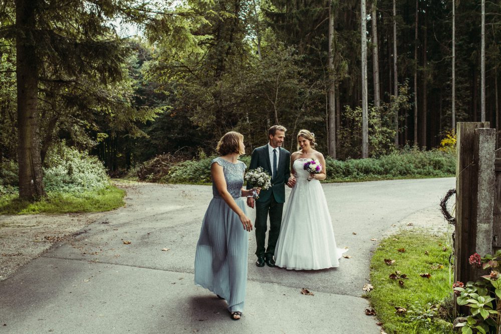 Freie Trauung im Garten der alten Tenne