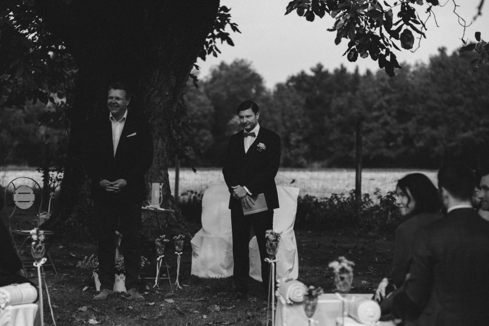 Freie Trauung im Garten der alten Tenne