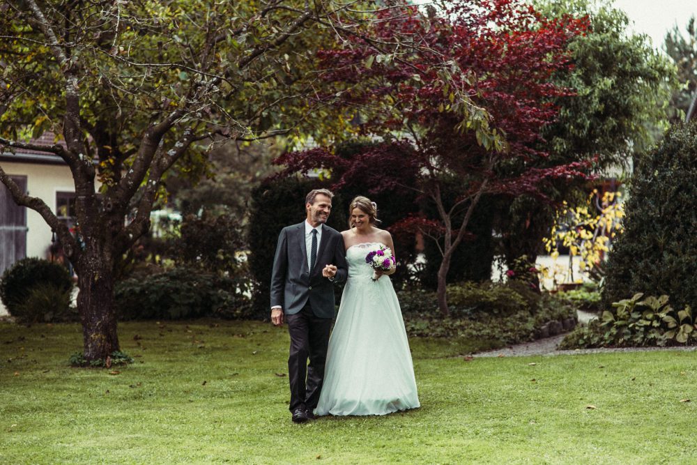 Freie Trauung im Garten der alten Tenne