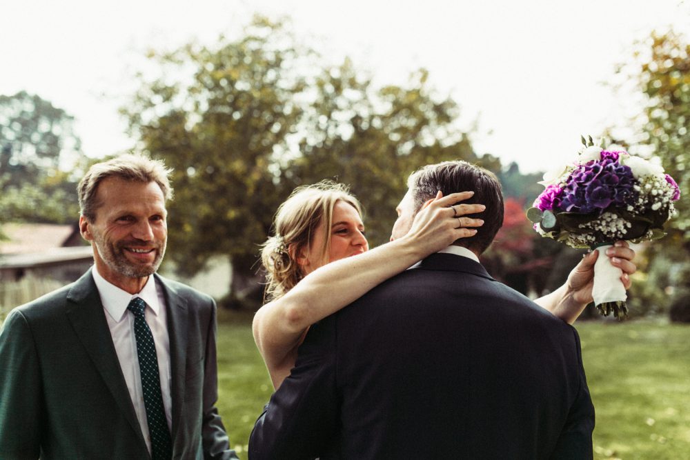 Freie Trauung im Garten der alten Tenne
