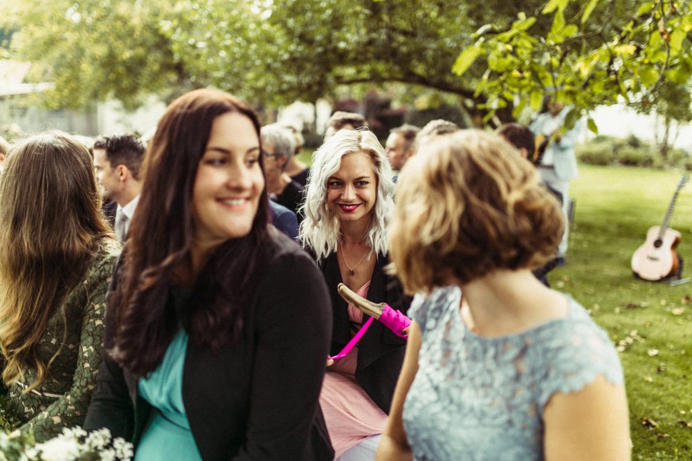 Freie Trauung im Garten der alten Tenne