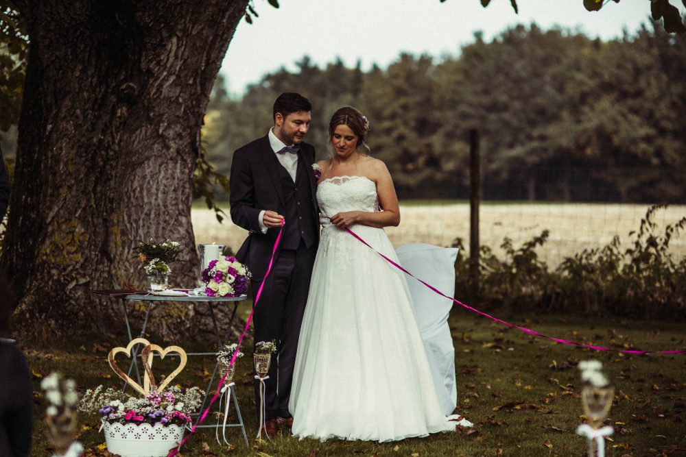 Freie Trauung im Garten der alten Tenne