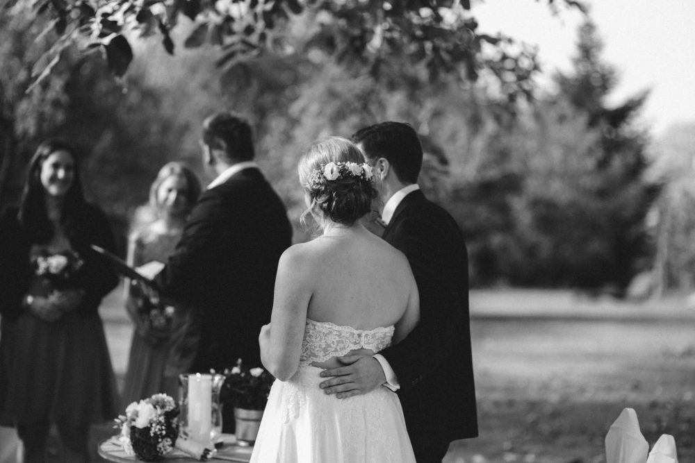 Freie Trauung im Garten der alten Tenne