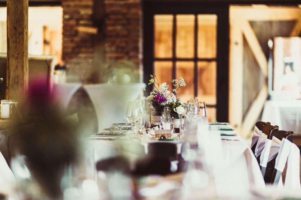 Freie Trauung im Garten der alten Tenne