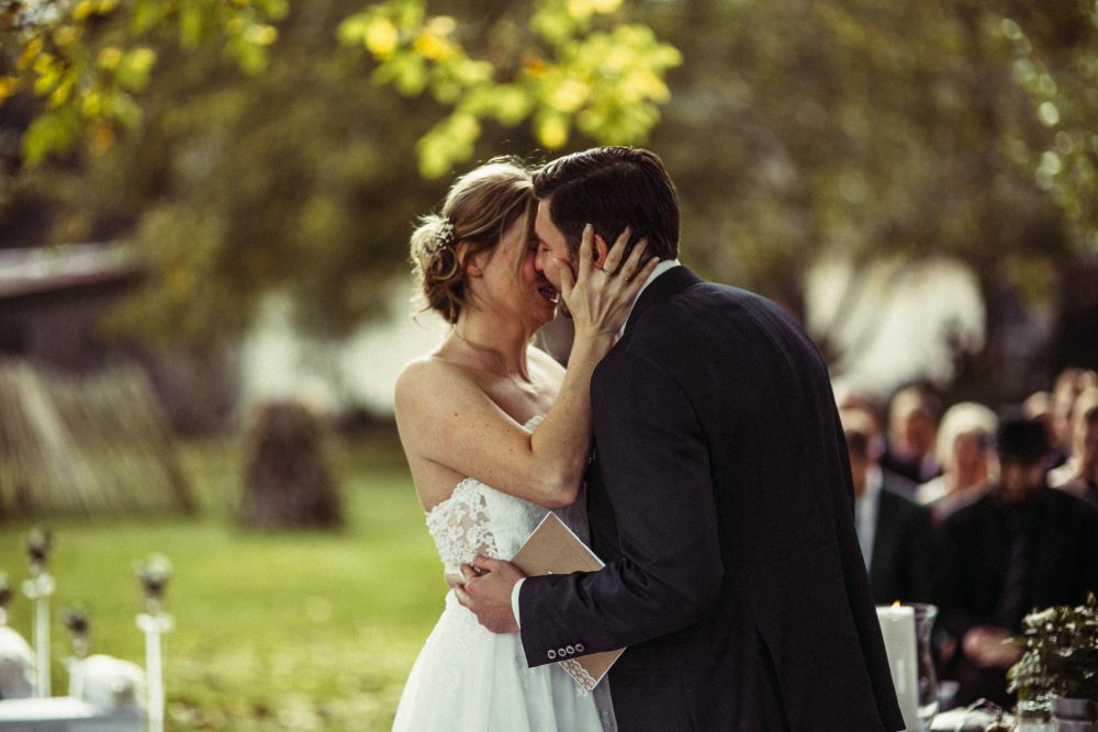Freie Trauung im Garten der alten Tenne