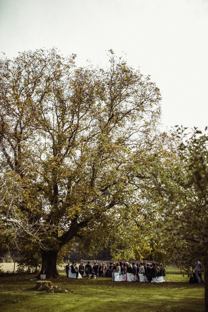 Freie Trauung im Garten der alten Tenne