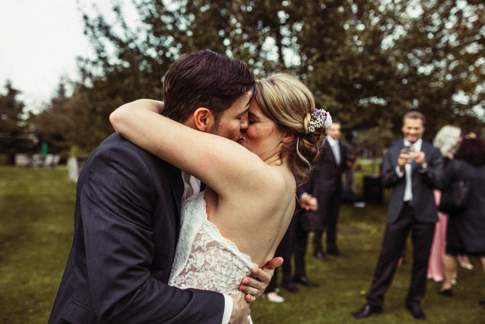 Freie Trauung im Garten der alten Tenne