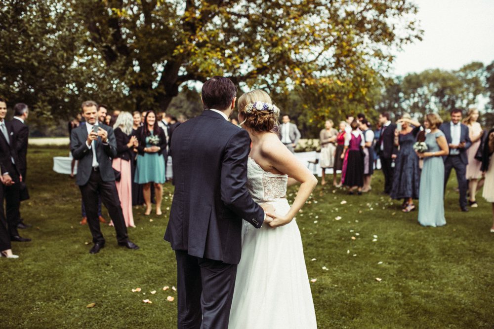 Freie Trauung im Garten der alten Tenne