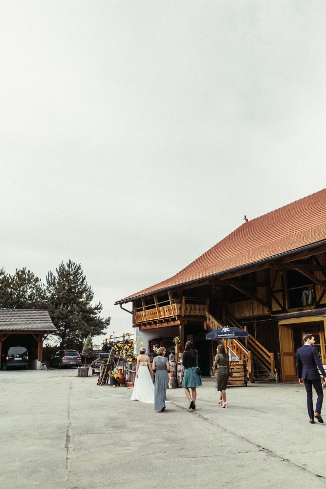 Freie Trauung im Garten der alten Tenne