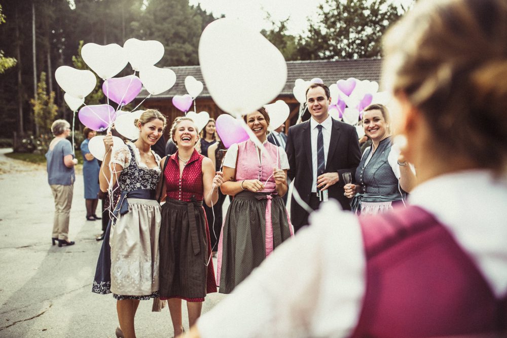 Freie Trauung im Garten der alten Tenne